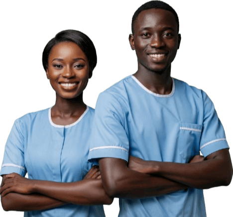 Glad tidings hospital staff